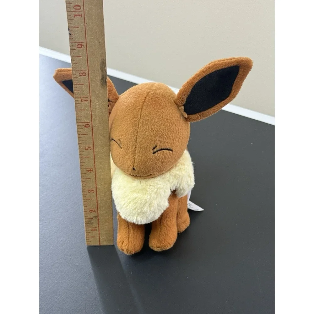 Pokemon Eevee Smile Tomy Plush Stuffed Animal Toy Doll